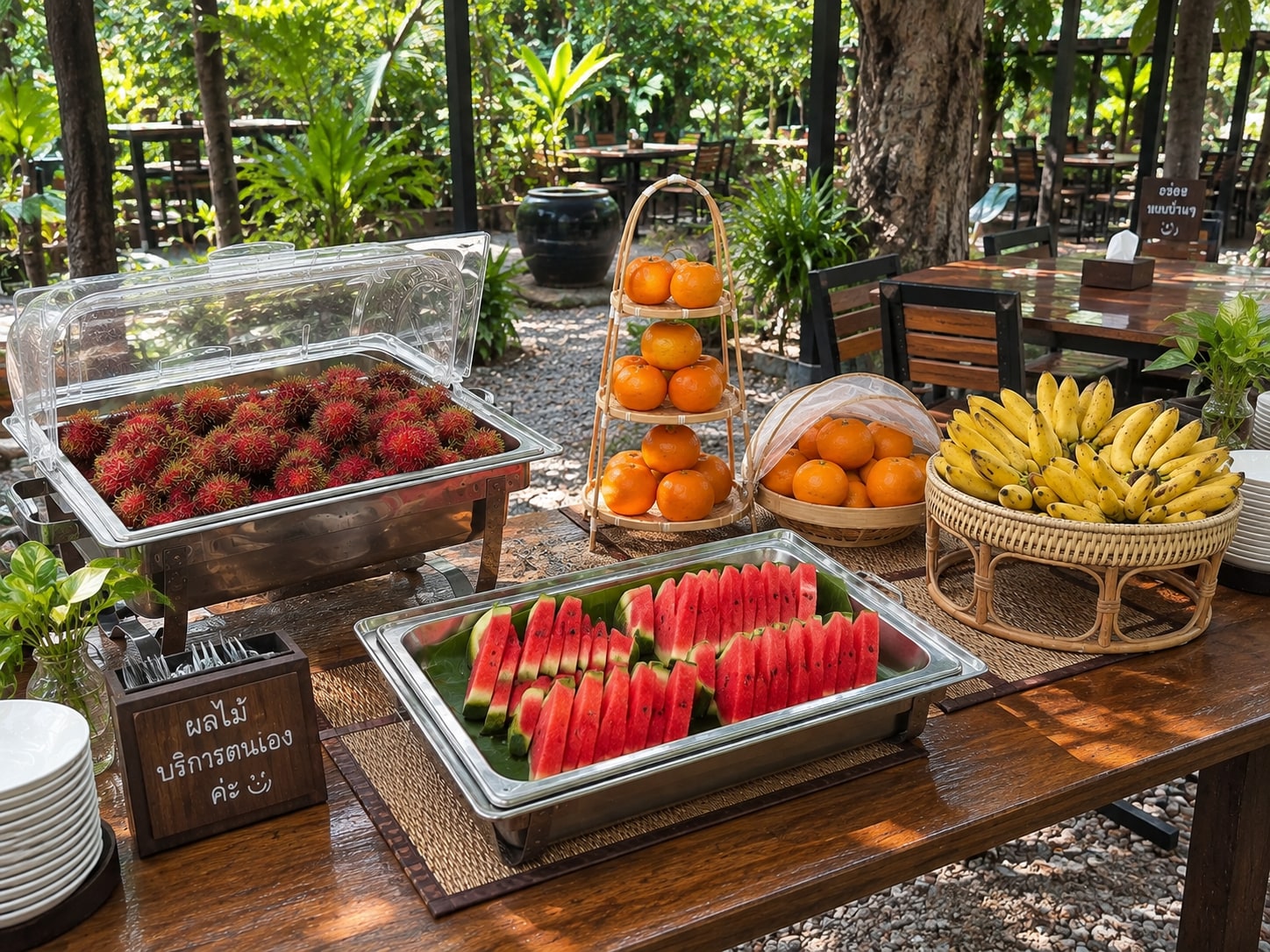 Garden Fruit Buffet
